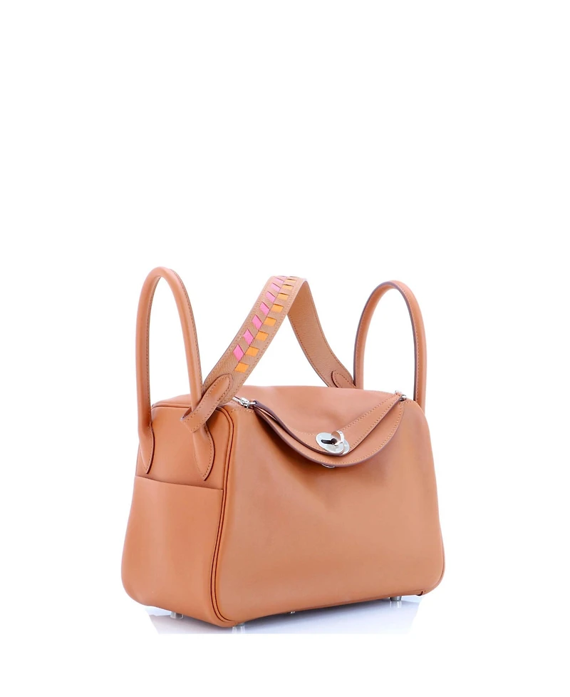 Pre-Owned Hermes 26 Lindy Bag Swift with Tressage Epsom