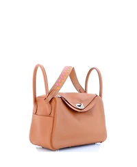 Pre-Owned Hermes 26 Lindy Bag Swift with Tressage Epsom