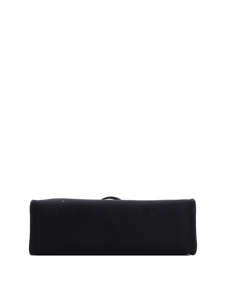 Pre-Owned Hermes 31 Herbag Zip Leather and Toile