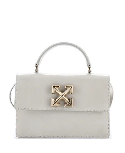 Pre-Owned Off White Jitney 1.4 Bag Leather