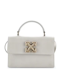 Pre-Owned Off White Jitney 1.4 Bag Leather
