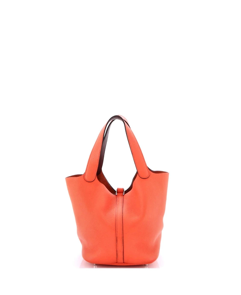 Pre-Owned HERMES Mm Eclat Picotin Lock Bag Clemence