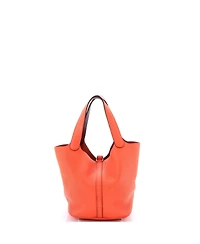 Pre-Owned HERMES Mm Eclat Picotin Lock Bag Clemence