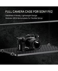 Tilta Full Camera Cage for Sony FX2, Titanium