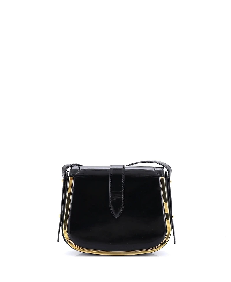 Pre-Owned Salvatore Ferragamo Small Sabine Shoulder Bag Leather