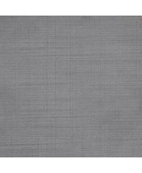 Thermaplus 100% Polyester Mason Lightweight Texture Printed Blackout Grommet Curtain Panel 52" x 63" Silver