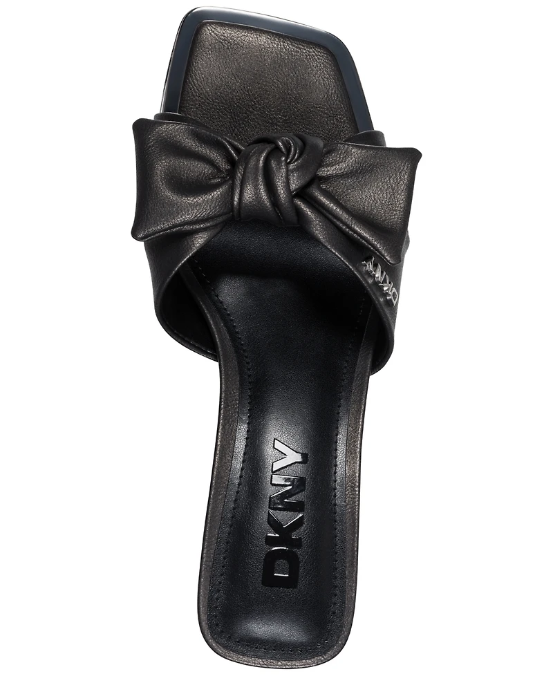 Dkny Women's Jalta Bow Slide Dress Sandals