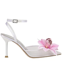 Jessica Simpson Women's Vilyria Orchid Embellished Mid-Heel Pumps