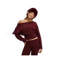 Cotton On Women's Off The Shoulder Fluffy Knit Jumper