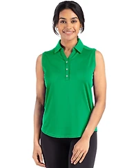 Cutter & Buck Forge Eco Stretch Recycled Womens Sleeveless Polo