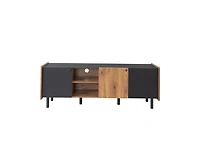 Casainc Storage Cabinet with Mid Century Tv Stand