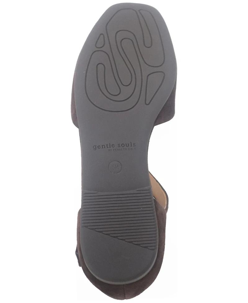 Gentle Souls Women's Wyatt T-Strap Flats