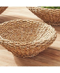 Seagrass Shallow Tapered Baskets Set of 3
