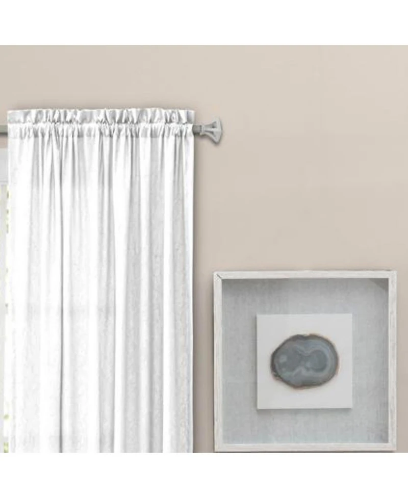 Ellis Curtain Portland Crushed Taffeta Rod Pocket Tailored Panel - 48x84