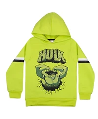 Hulk Big Boys Marvel The 2 Piece Fleece Hoodie and Pants Set