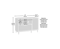 Casainc Storage File Cabinet with Door & Drawer Open Shelf