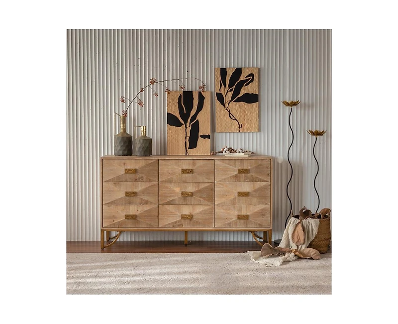 Casainc Storage Cabinet with Drawers