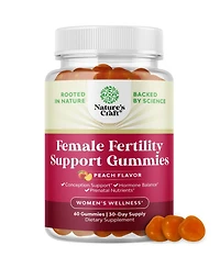 Fertility Gummies, Peach, 60ct