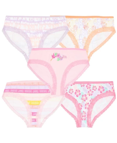 Tommy Bahama Little Girls Cotton 5 Pack Underwear