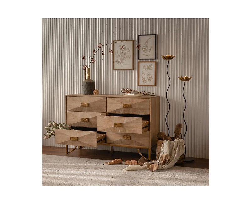 Casainc Storage Cabinet with Drawers