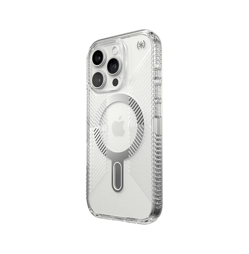 Speck Presidio Perfect Clear Grip Case with ClickLock for Apple iPhone 16 Pro