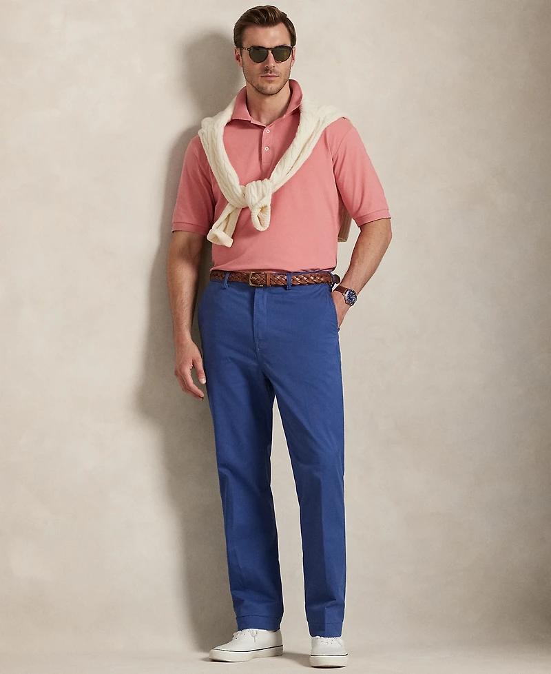 Polo Ralph Lauren Men's Big & Tall Stretch Classic Fit Washed Chino Pants