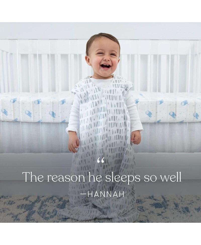 Halo Baby Plush Dot Velboa 1.5 Tog Sleepsack Wearable Blanket