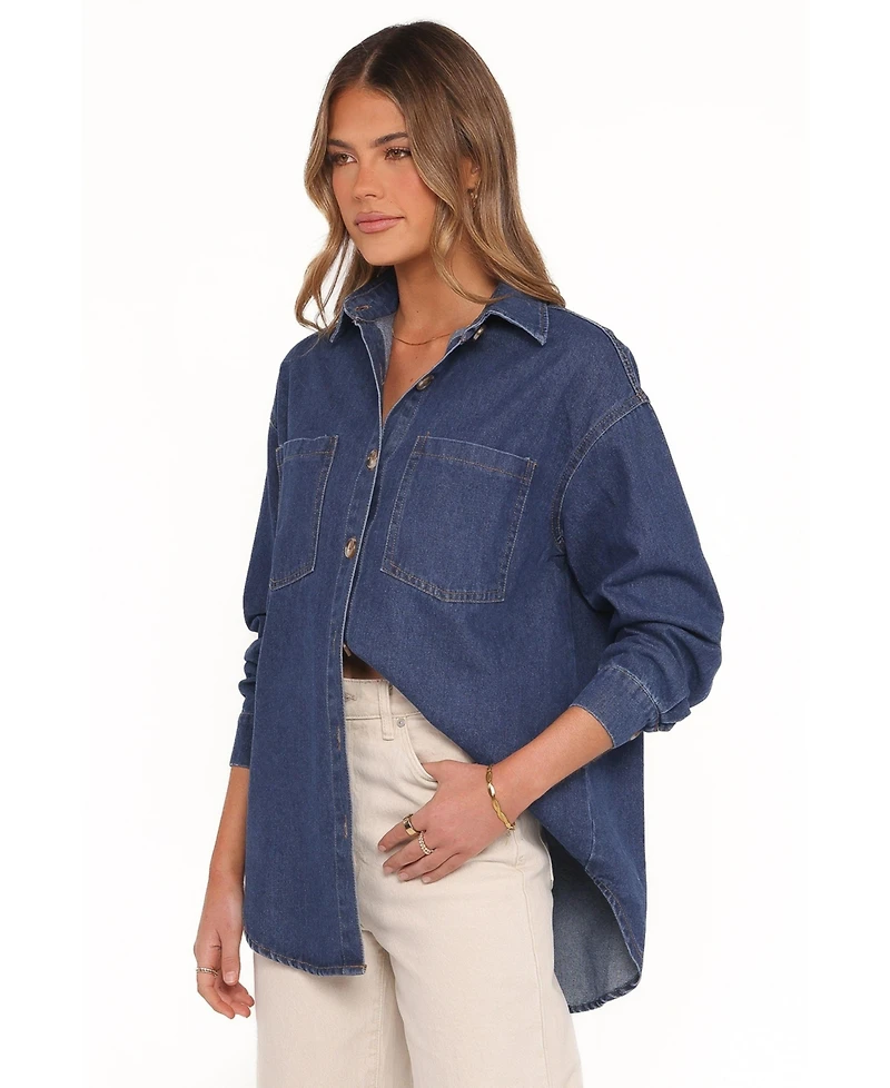 Petal and Pup Women's Anicia Denim Shirt