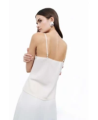 Nocturne Women's Blouse with Rope Straps