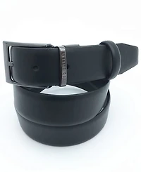 Ted Baker London Men's Reversible Double Loop Leather Belt