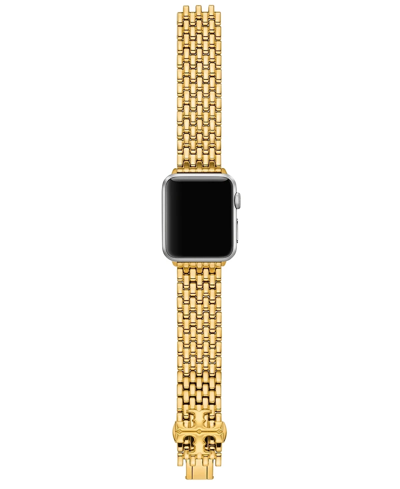 Tory Burch Gold-Tone Stainless Steel Bracelet For Apple Watch 38mm-45mm