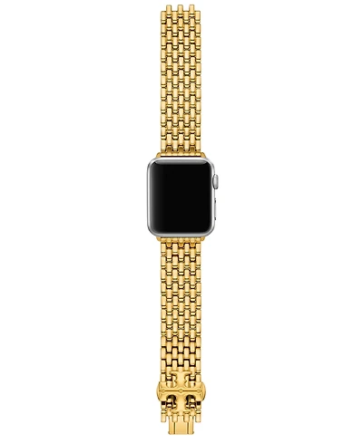 Tory Burch Gold-Tone Stainless Steel Bracelet For Apple Watch 38mm-45mm