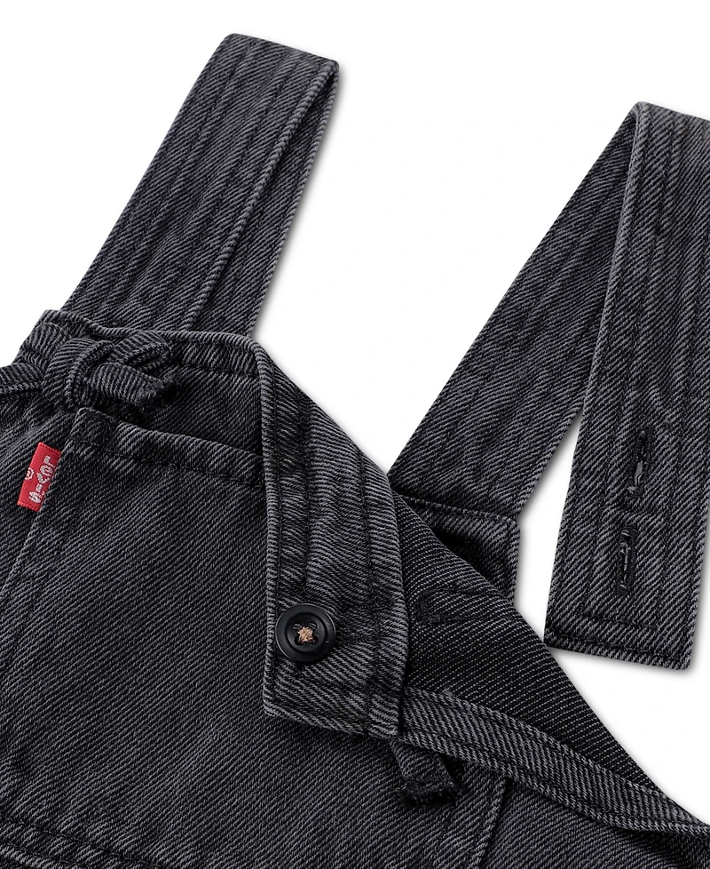 Levi's Girls Toddler 2T-4T 2-Piece Leopard-Printed Top and Pleated Skirtall Set