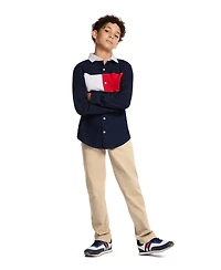 Tommy Hilfiger Boys 8-20 Chest Flag Shirt