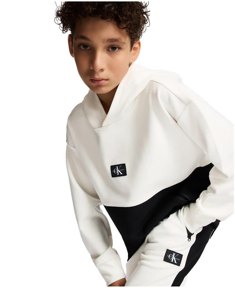 Calvin Klein Boys 8-20 Color Blocked Hoodie