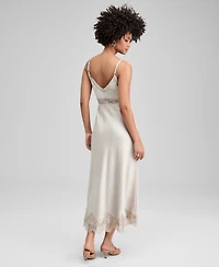 And Now This Women's Embellished Satin Slip Dress, Macy's Exclusive