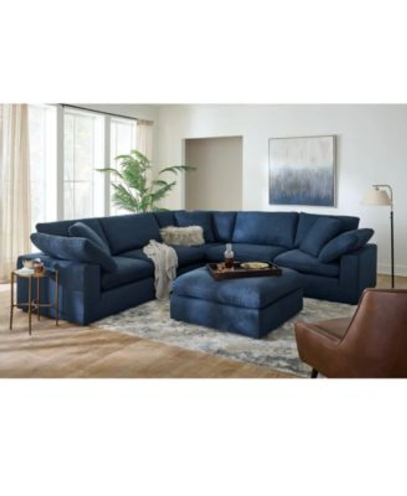 Fog Fabric Sectional Collection Exclusive For Macys