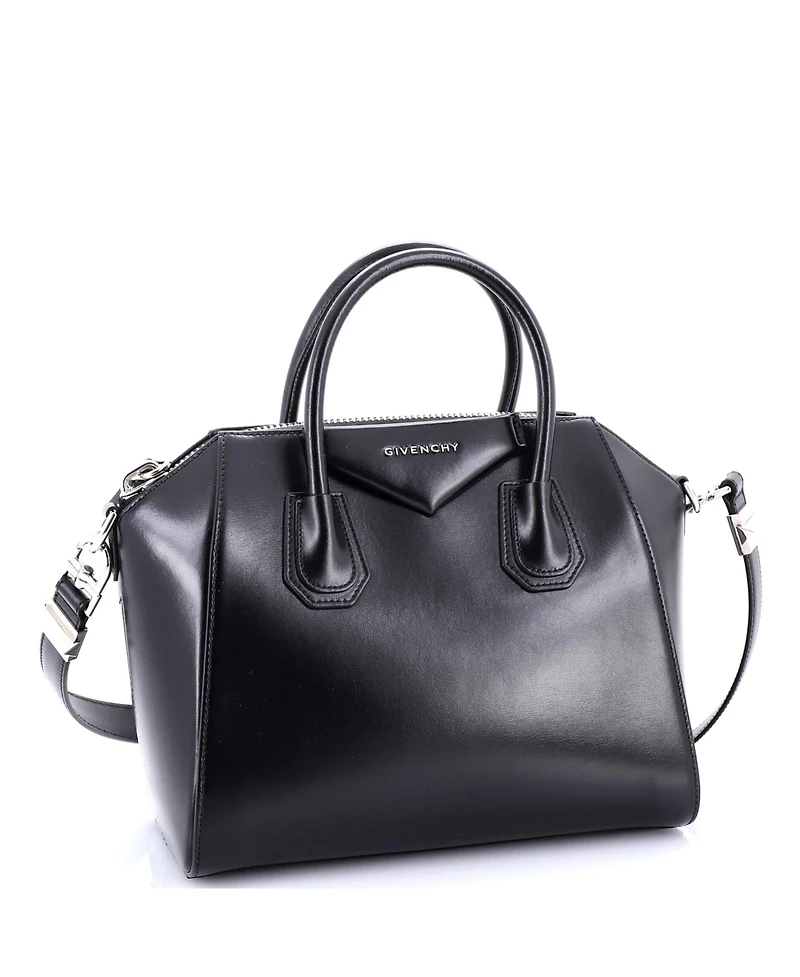 Pre-Owned Givenchy Small Antigona Bag Glazed Leather