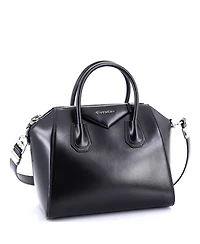 Pre-Owned Givenchy Small Antigona Bag Glazed Leather