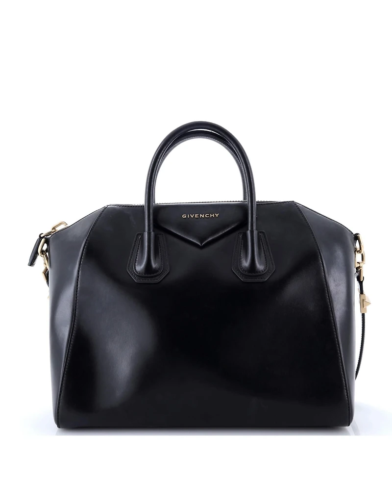 Pre-Owned Givenchy Medium Antigona Bag Glazed Leather