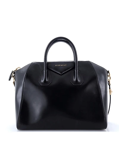 Pre-Owned Givenchy Medium Antigona Bag Glazed Leather