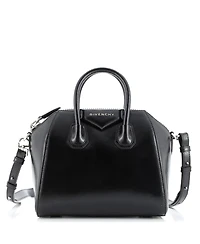 Pre-Owned Givenchy Mini Antigona Bag Glazed Leather