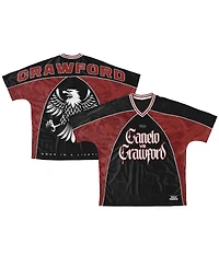 Canelo Vs Crawford Men's Red Soccer Jersey