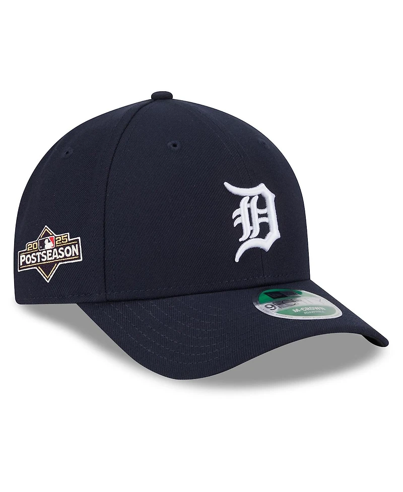 New Era Men's Navy Detroit Tigers 2025 Mlb Postseason Side Patch 9FORTY Adjustable Hat