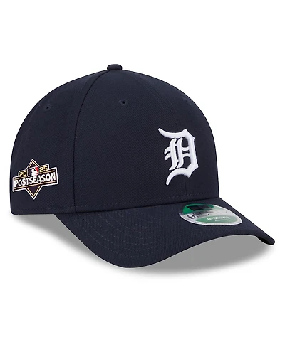 New Era Men's Navy Detroit Tigers 2025 Mlb Postseason Side Patch 9FORTY Adjustable Hat