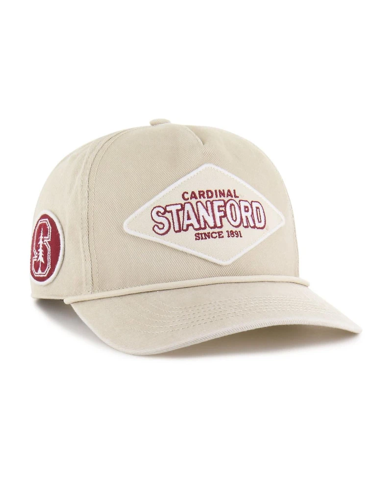 '47 Brand Men's and Women's Cream Stanford Cardinal Outdoorsmen Cairn Hitch Adjustable Hat
