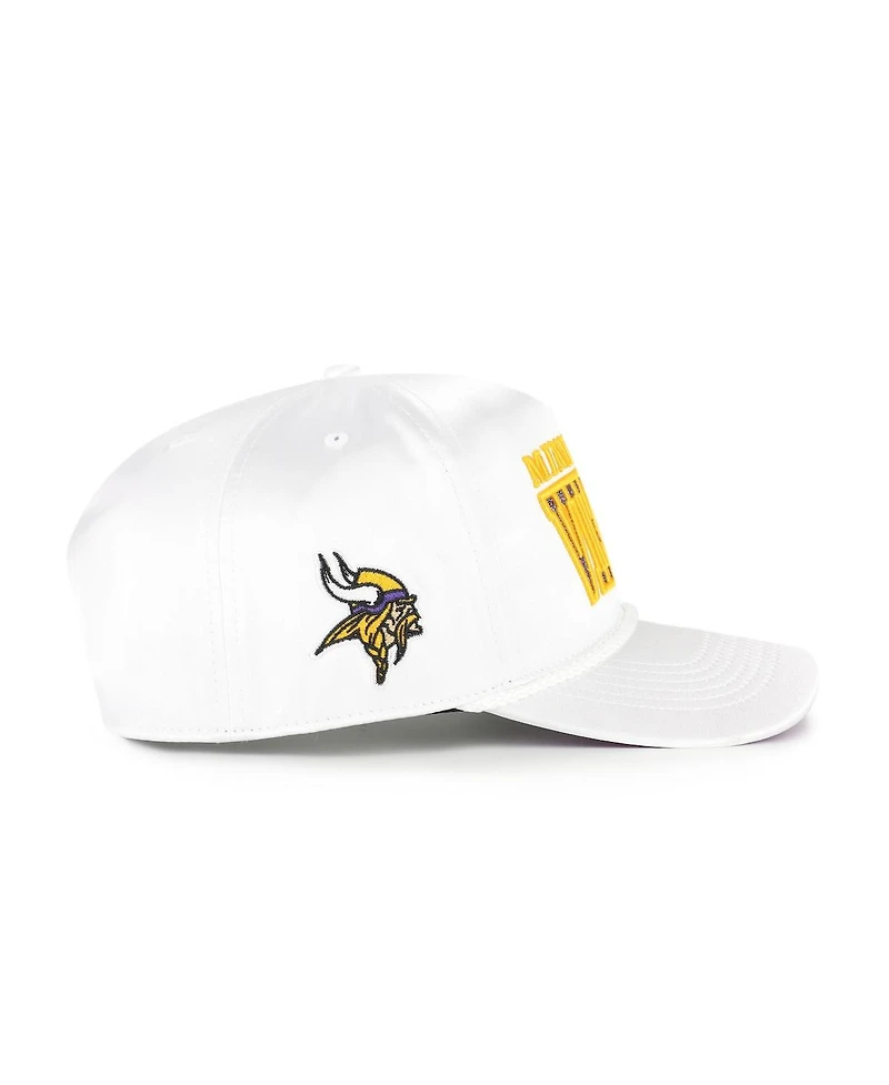 '47 Brand Women's White Minnesota Vikings Outspoken Hitch Adjustable Hat