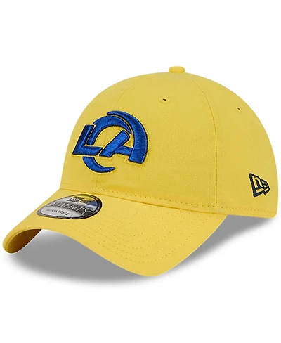 New Era Men's Gold Los Angeles Rams 2025 Rivalries Collection Team 9TWENTY Adjustable Hat