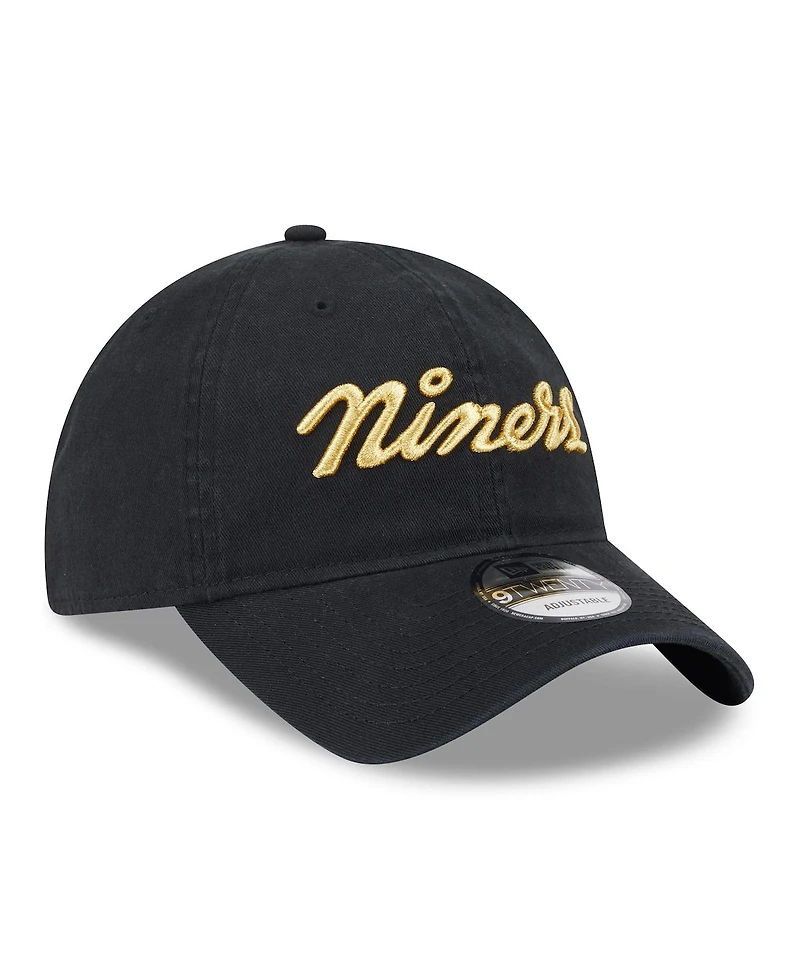 New Era Men's Black San Francisco 49ers 2025 Rivalries Collection Team 9TWENTY Adjustable Hat