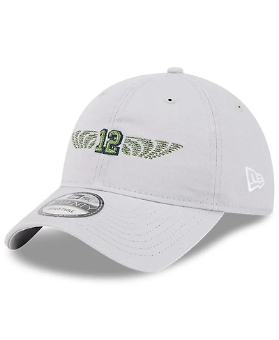 New Era Men's Wolf Gray Seattle Seahawks 2025 Rivalries Collection Team 9TWENTY Adjustable Hat